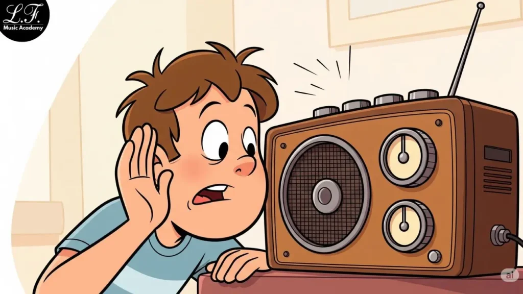 Tentando tirar uma música de ouvido
