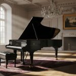 Origem do Piano: Piano de cauda moderno